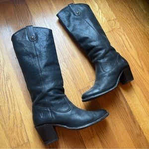 SOLD Frye Jackie Button Western Cowgirl Boots Size 8.5
